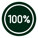 Circular badge with 